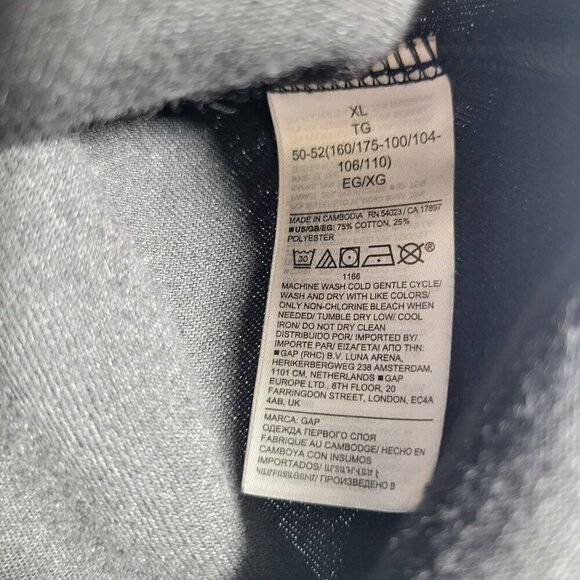 NWT GAP Women's Velvet Velour Stretch Mock Neck Bodysuit Color Black Size XL - Picture 8 of 13